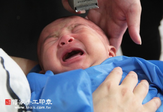 陳寶寶(新北板橋區到府嬰兒寶寶滿月剃頭理髮、免費到府嬰兒剃胎毛儀式吉祥話)。到府剃頭剃胎毛主持、專業拍照、DVD光碟、證書。★購買「臍帶章、肚臍章、胎毛筆刷印章」贈送：剃頭、收涎、抓周，三選一。2015.10.30 照片18
